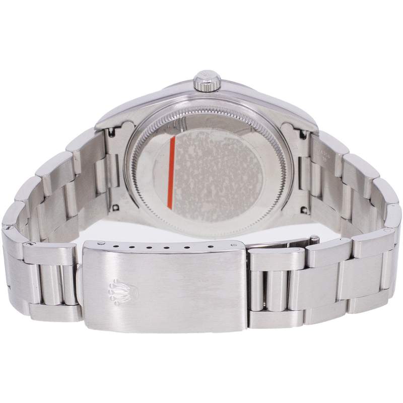Montre d'occasion ROLEX Air King Precision homme mouvement automatique certifié (cosc) bracelet acier - vue 3