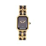 Montre d'occasion CHANEL Première S femme quartz bracelet plaqué or - vue 1