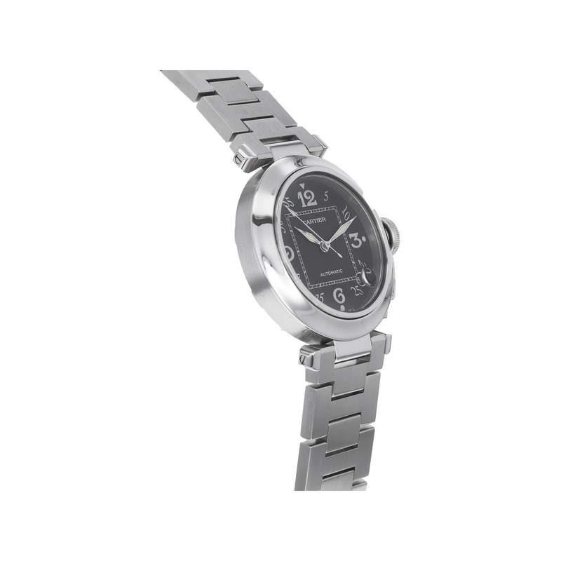 Montre d'occasion CARTIER Pasha C mixte automatique bracelet acier - vue 2