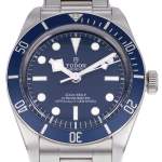 Montre d'occasion TUDOR Black Bay 58 homme mouvement automatique certifié (cosc) bracelet acier - vue D1