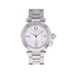 Montre d'occasion CARTIER Pasha C mixte automatique bracelet acier - vue 1