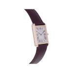 Montre d'occasion CARTIER Tank Solo femme quartz bracelet cuir d'origine - vue 2