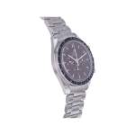 Montre d'occasion OMEGA Speedmaster Moonwatch Chocolat homme mécanique bracelet acier - vue 2