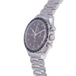 Montre d'occasion OMEGA Speedmaster Moonwatch Chocolat homme mécanique bracelet acier - vue D2