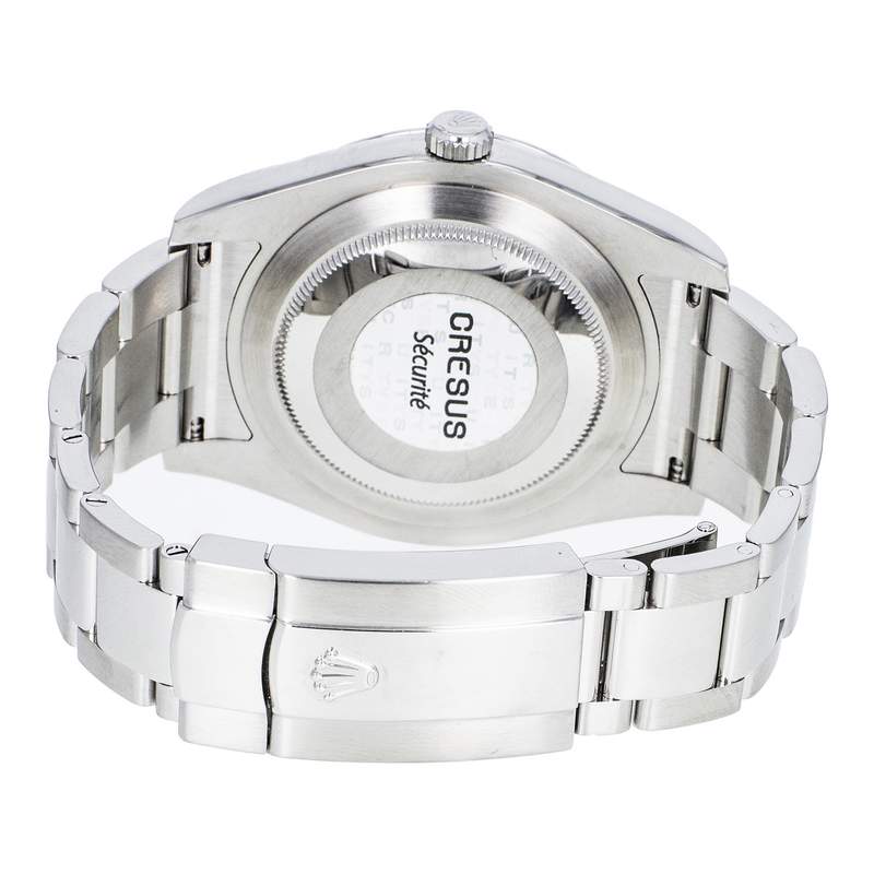 Montre d'occasion ROLEX DateJust 41 homme mouvement automatique certifié (cosc) bracelet acier - vue 3