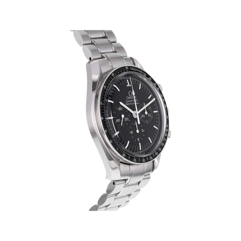 Montre d'occasion OMEGA Speedmaster Moonwatch Apollo XI homme mécanique bracelet acier - vue 2