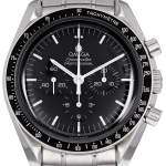 Montre d'occasion OMEGA Speedmaster Moonwatch Apollo XI homme mécanique bracelet acier - vue D1
