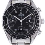 Montre d'occasion OMEGA Speedmaster Reduced Moonwatch homme automatique bracelet acier - vue D1