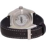 Montre d'occasion TUDOR Black Bay Fifty-Eight Argent homme mouvement automatique certifié (cosc) bracelet cuir d'origine - vue 3