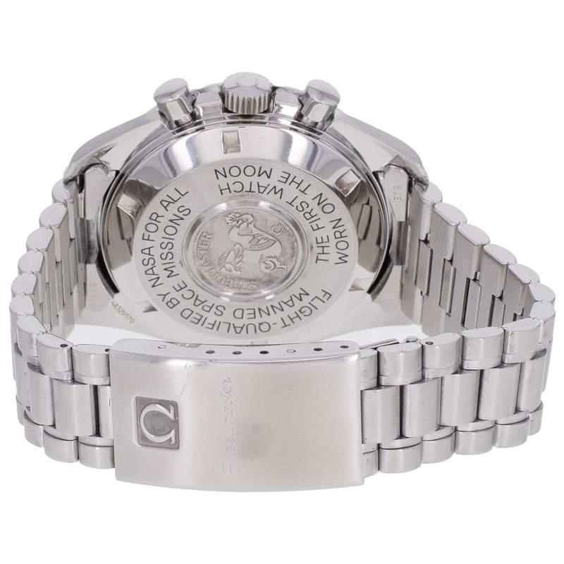 Montre d'occasion OMEGA Speedmaster Moonwatch homme mécanique bracelet acier - vue 3