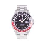 Montre d'occasion ROLEX GMT-Master II homme mouvement automatique certifié (cosc) bracelet acier - vue 1