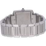 Montre d'occasion CARTIER Tank Française 28mm homme automatique bracelet acier - vue 3