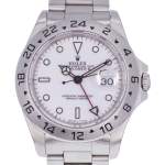 Montre d'occasion ROLEX Explorer II Chicchi Di Mais homme mouvement automatique certifié (cosc) bracelet acier - vue D1