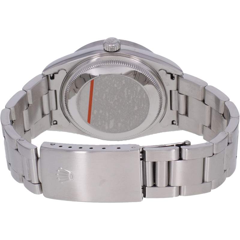 Montre d'occasion ROLEX Oyster Perpetual Date homme mouvement automatique certifié (cosc) bracelet acier - vue 3
