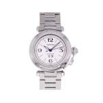 Montre d'occasion CARTIER Pasha Grande Date mixte automatique bracelet acier - vue 1