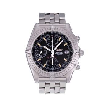 Montre d'occasion BREITLING Chronomat Blackbird homme automatique bracelet acier