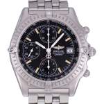 Montre d'occasion BREITLING Chronomat Blackbird homme automatique bracelet acier - vue D1