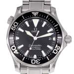 Montre d'occasion OMEGA Seamaster 'Peter Blake' Medium homme quartz bracelet acier - vue D1