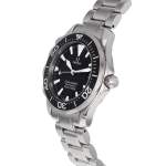 Montre d'occasion OMEGA Seamaster 'Peter Blake' Medium homme quartz bracelet acier - vue D2