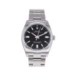 Montre d'occasion ROLEX Oyster Perpetual mixte mouvement automatique certifié (cosc) bracelet acier - vue 1