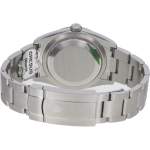 Montre d'occasion ROLEX Oyster Perpetual mixte mouvement automatique certifié (cosc) bracelet acier - vue 3
