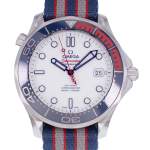Montre d'occasion OMEGA Seamaster 300 Diver '007' Commander's Watch homme automatique bracelet nato - vue D1