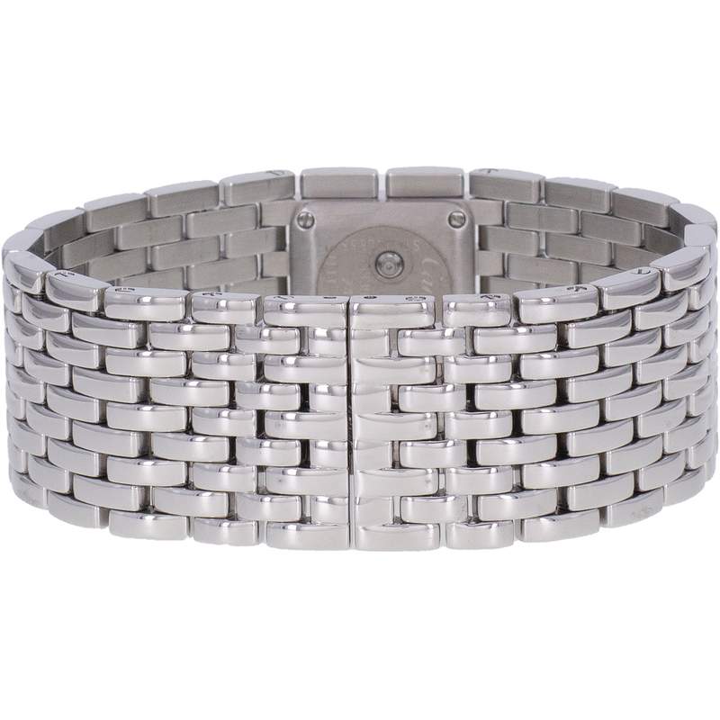 Montre d'occasion CARTIER Panthère Ruban femme quartz bracelet acier - vue 3