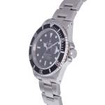 Montre d'occasion ROLEX Submariner Date homme mouvement automatique certifié (cosc) bracelet acier - vue D2
