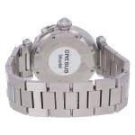 Montre d'occasion CARTIER Pasha C Grande Date mixte automatique bracelet acier - vue 3