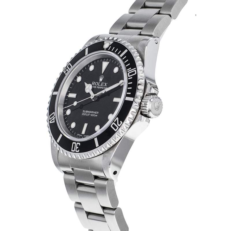 Montre d'occasion ROLEX Submariner homme automatique bracelet acier - vue D2