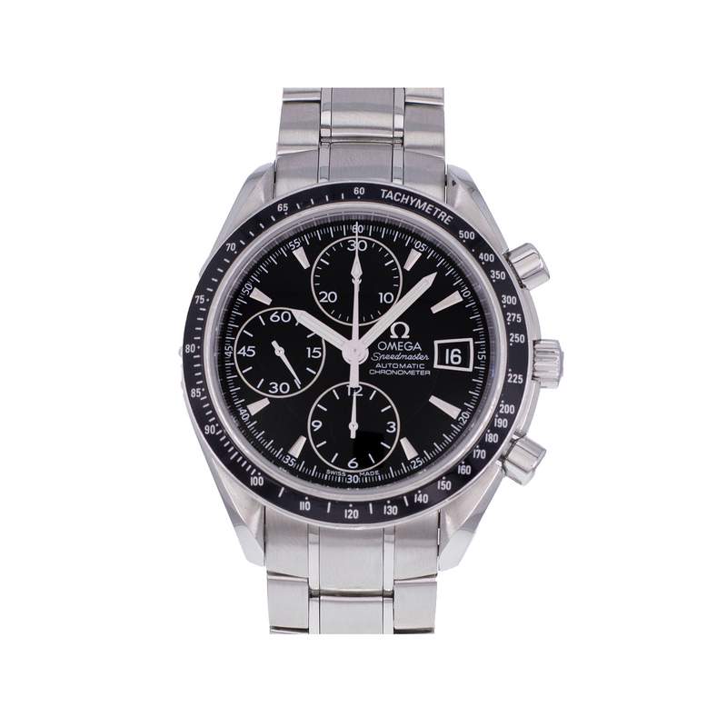 Montre d'occasion OMEGA Speedmaster Date Automatique homme automatique bracelet acier - vue 1