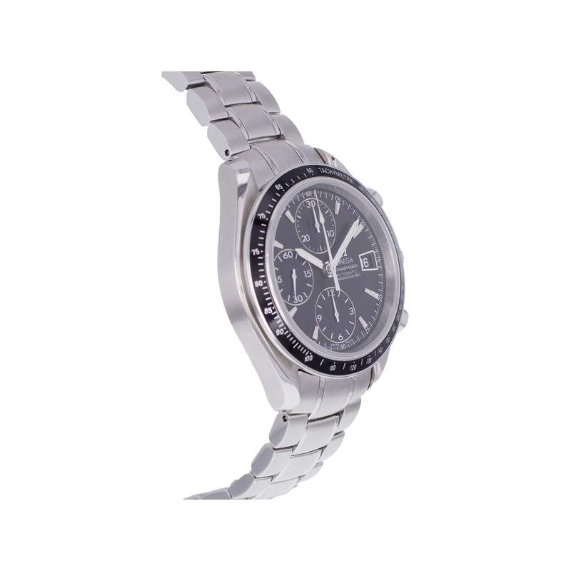Montre d'occasion OMEGA Speedmaster Date Automatique homme automatique bracelet acier - vue 2