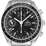Montre d'occasion OMEGA Speedmaster Day-Date homme automatique bracelet acier - vue D1