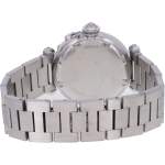 Montre d'occasion CARTIER Pasha C Grande Date mixte automatique bracelet acier - vue 3