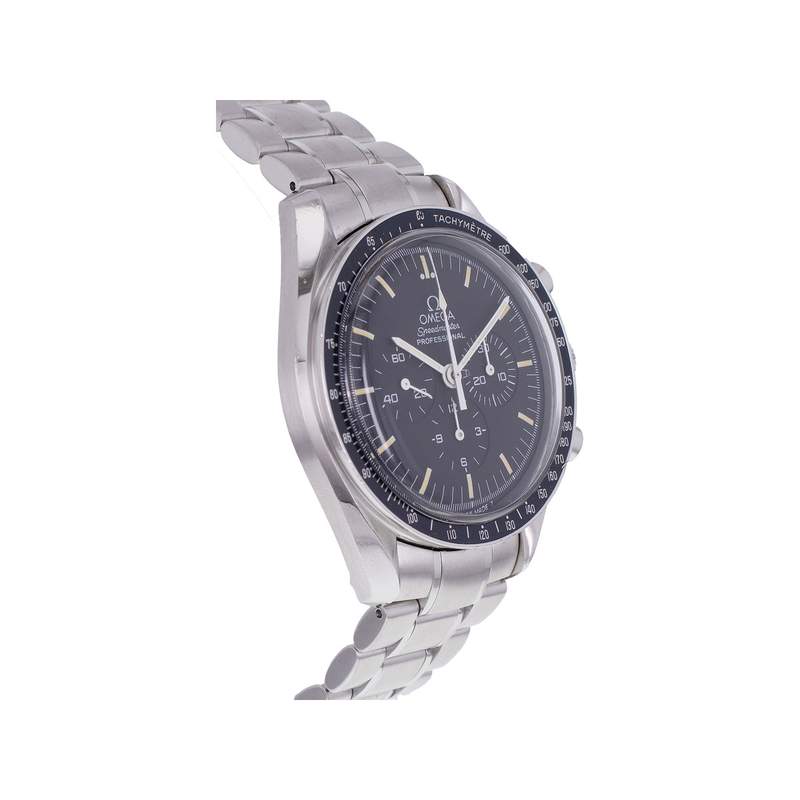 Montre d'occasion OMEGA Speedmaster Moonwatch homme mécanique bracelet acier - vue 2