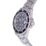 Montre d'occasion ROLEX Submariner Date homme mouvement automatique certifié (cosc) bracelet acier - vue D2