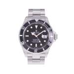Montre d'occasion ROLEX Submariner Date homme mouvement automatique certifié (cosc) bracelet acier - vue 1