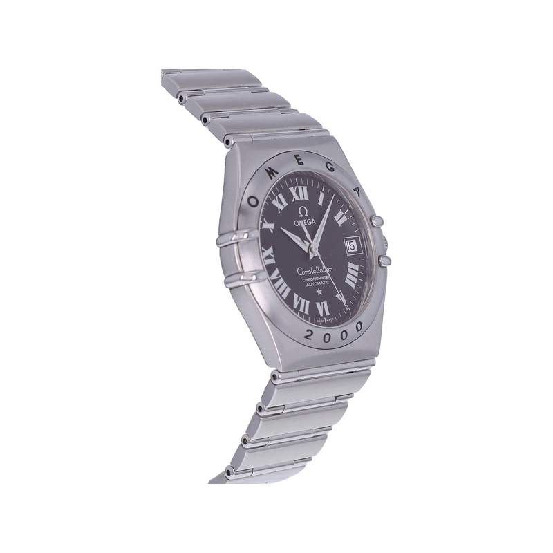 Montre d'occasion OMEGA Constellation Millenium homme automatique bracelet acier - vue 2
