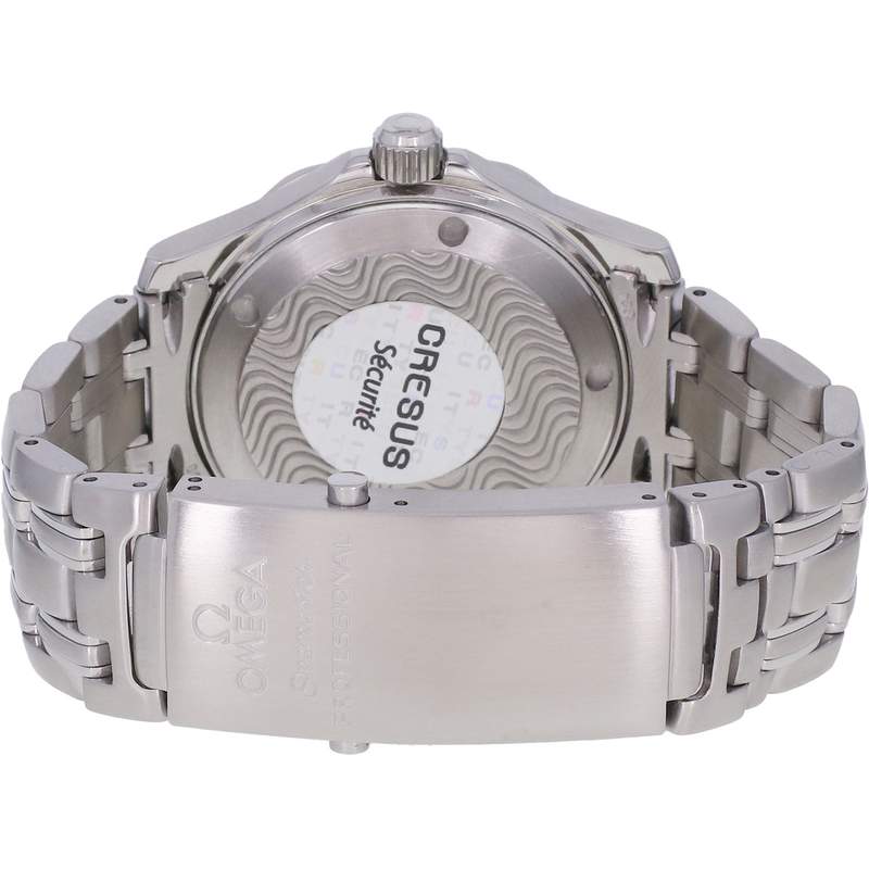 Montre d'occasion OMEGA Seamaster Diver 300 m Medium homme quartz bracelet acier - vue 3
