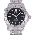 Montre d'occasion OMEGA Seamaster Diver 300 m Medium homme quartz bracelet acier - vue D1