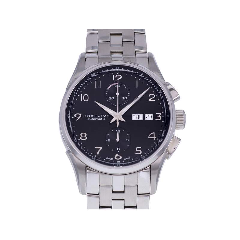 Montre d'occasion HAMILTON Jazzmaster Maestro Chronographe homme automatique bracelet acier - vue 1