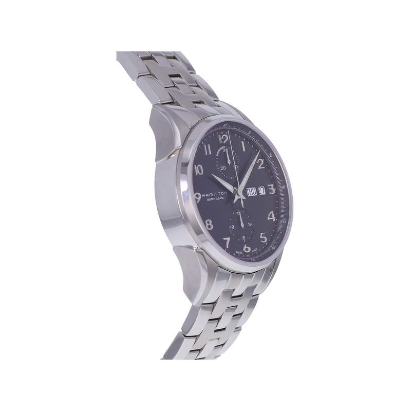 Montre d'occasion HAMILTON Jazzmaster Maestro Chronographe homme automatique bracelet acier - vue 2