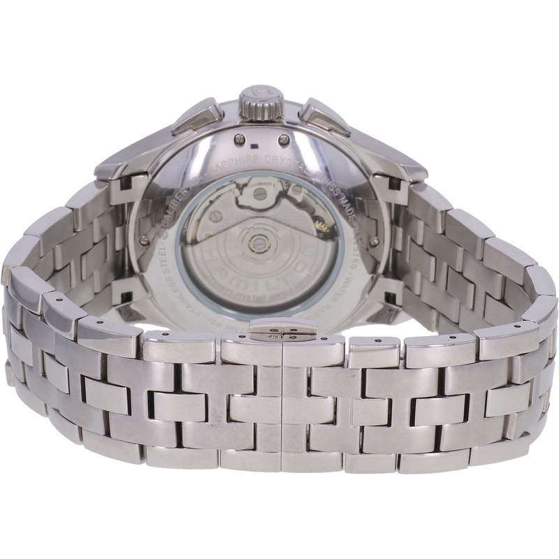 Montre d'occasion HAMILTON Jazzmaster Maestro Chronographe homme automatique bracelet acier - vue 3
