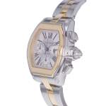 Montre d'occasion CARTIER Roadster homme automatique bracelet or jaune 750/000 et acier - vue D2