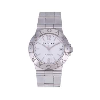 Montre d'occasion BULGARI Diagono mixte automatique bracelet acier