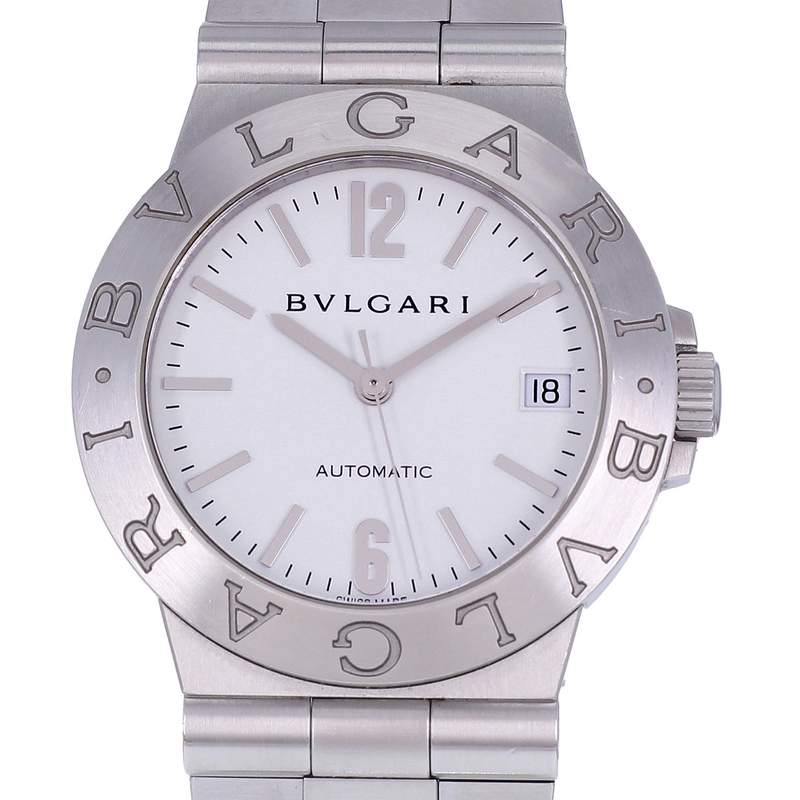 Montre d'occasion BULGARI Diagono mixte automatique bracelet acier - vue D1