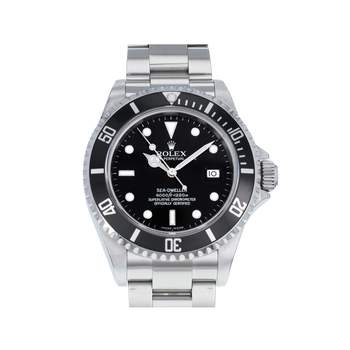 Montre d'occasion ROLEX Sea-Dweller 4000 homme mouvement automatique certifié (cosc) bracelet acier