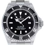Montre d'occasion ROLEX Sea-Dweller 4000 homme mouvement automatique certifié (cosc) bracelet acier - vue D1