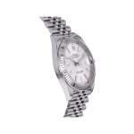 Montre d'occasion ROLEX Air King Precision mixte automatique bracelet acier - vue 2