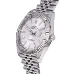 Montre d'occasion ROLEX Air King Precision mixte automatique bracelet acier - vue D2